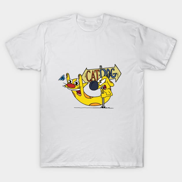 catdog T-Shirt by Ashfosaurus